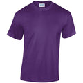 Purple - Front - Gildan Adults Unisex Heavy Cotton T Shirt