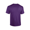 Purple - Back - Gildan Adults Unisex Heavy Cotton T Shirt