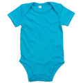 Surf Blue - Front - Babybugz Baby Unisex Cotton Bodysuit