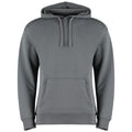 Dark Grey - Front - Kustom Kit Adults Unisex Regular Fit Hoodie