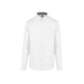 White - Front - Kariban Mens Nevada Shirt