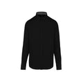 Black - Front - Kariban Mens Nevada Shirt