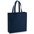 French Navy - Front - Westford Mill Gallery Canvas Tote