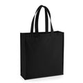 Black - Front - Westford Mill Gallery Canvas Tote