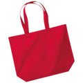 Classic Red - Front - Westford Mill Organic Premium Cotton Maxi Tote