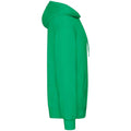 Kelly Green - Side - Fruit Of The Loom Unisex Adults Classic Hooded Sweatshirt