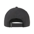 Black - Back - Flexfit By Yupoong Delta Adjustable Cap