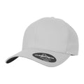 Silver - Front - Flexfit By Yupoong Delta Adjustable Cap