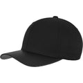 Black-Carbon - Front - Flexfit By Yupoong Carbon Cap