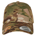 Multicam - Back - Flexfit by Yupoong Multicam Cotton Twill Dad Cap