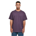 Purple Night - Lifestyle - Build Your Brand Unisex Adults Heavy Oversized Tee