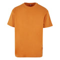 Forgotten Orange - Front - Build Your Brand Unisex Adults Heavy Oversized Tee