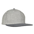 Grey-Grey - Lifestyle - Flexfit by Yupoong Unisex Melange Velour Snapback Cap