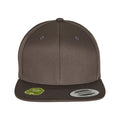 Dark Grey - Back - Flexfit by Yupoong Unisex Organic Cotton Snapback Cap