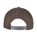 Dark Grey - Side - Flexfit by Yupoong Unisex Organic Cotton Snapback Cap