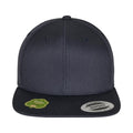 Dark Navy - Back - Flexfit by Yupoong Unisex Organic Cotton Snapback Cap