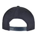 Dark Navy - Side - Flexfit by Yupoong Unisex Organic Cotton Snapback Cap