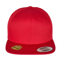 Red - Back - Flexfit by Yupoong Unisex Organic Cotton Snapback Cap