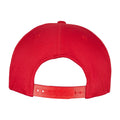 Red - Side - Flexfit by Yupoong Unisex Organic Cotton Snapback Cap