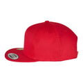 Red - Lifestyle - Flexfit by Yupoong Unisex Organic Cotton Snapback Cap