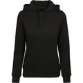 Black - Front - Build Your Brand Womens-Ladies Merch Hoodie