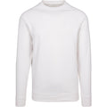 White - Front - Build Your Brand Mens Raglan-Sleeved Crew Neck Sweat