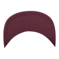 Maroon - Lifestyle - Yupoong Flexfit Unisex Unstructured 5 Panel Snapback Cap