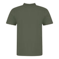 Earthy Green - Back - AWDis Just Polos Mens The 100 Polo Shirt