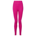 Fuchsia - Front - TriDri Women-Ladies Seamless 3D Fit Multi-Sport Sculpt Solid Colour Leggings