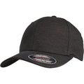 Black - Front - Flexfit by Yupoong Natural Melange Cap