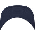 Navy - Lifestyle - Flexfit by Yupoong Unisex Adults Flat Visor Cap