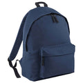 French Navy - Front - Bagbase Original Plain Backpack