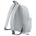 Light Grey-Graphite Grey - Back - Bagbase Original Plain Backpack