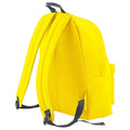 Yellow-Graphite Grey - Back - Bagbase Original Plain Backpack