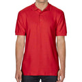 Red - Front - Gildan Unisex Adult Sports Polo Shirt