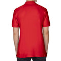 Red - Back - Gildan Unisex Adult Sports Polo Shirt