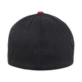 Black-Red - Back - Flexfit Unisex Adult Two Tone Cap