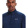 Naval Academy - Side - Under Armour Mens 2.0 Half Zip Technical Top