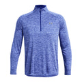 Royal Blue - Front - Under Armour Mens 2.0 Half Zip Technical Top