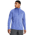 Royal Blue - Back - Under Armour Mens 2.0 Half Zip Technical Top