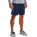 Academy Blue-Steel - Back - Under Armour Mens Tech Shorts