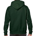 Forest Green - Back - Gildan Mens Hoodie