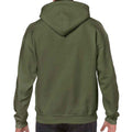 Military Green - Back - Gildan Mens Hoodie