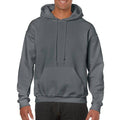 Charcoal - Back - Gildan Mens Hoodie