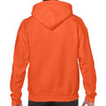 Orange - Back - Gildan Mens Hoodie