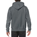 Charcoal - Side - Gildan Mens Hoodie