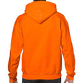 Safety Orange - Back - Gildan Mens Hoodie