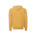 Mustard Yellow Heather - Close up - Bella + Canvas Unisex Adult Hoodie