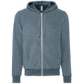 Slate Grey Heather - Front - Bella + Canvas Unisex Adult Hoodie