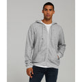 Athletic Heather Grey - Back - Bella + Canvas Unisex Adult Hoodie